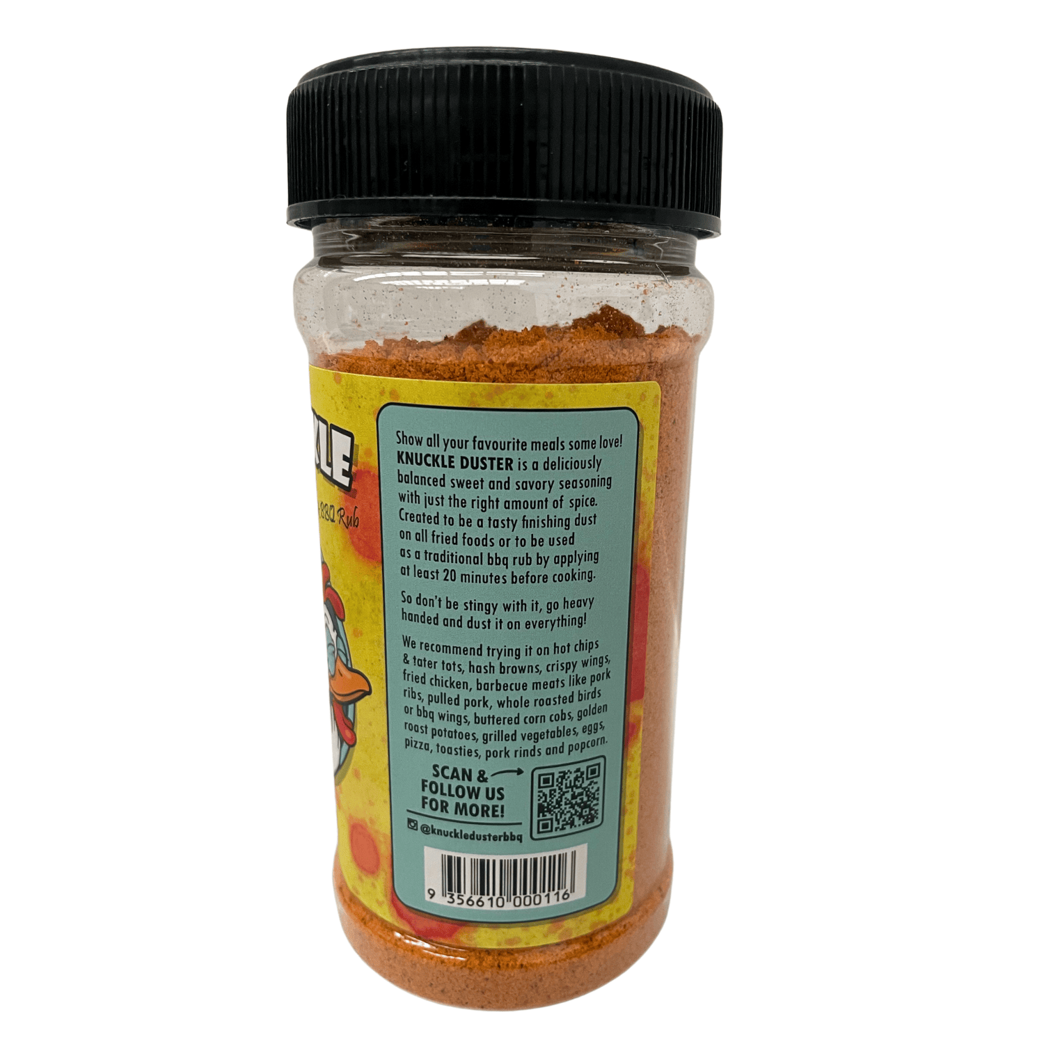 BBQ Adelaide Knuckle Duster Wing Dust, Fry Seasoning & BBQ Rub