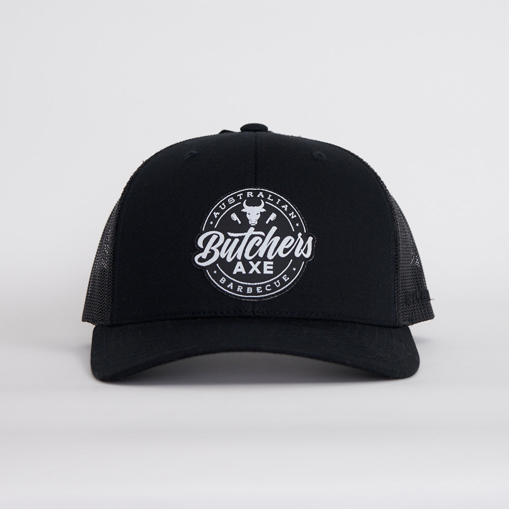Butchers Axe Barbecue Trucker Cap