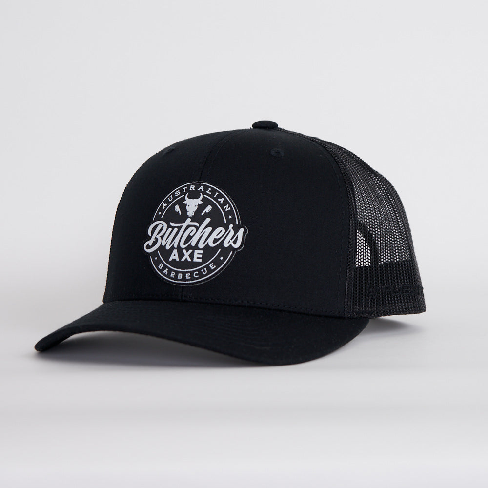 Butchers Axe Barbecue Trucker Cap